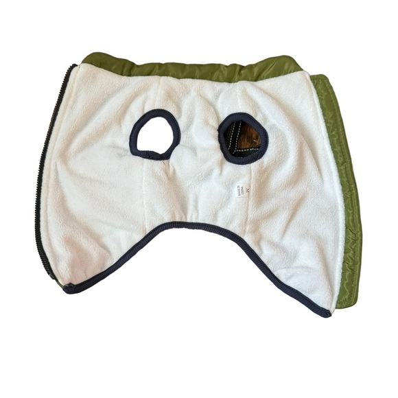 Dog Waterproof Vest Jacket Military Green Size Medium - Picture 4 of 6